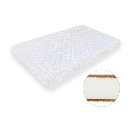 Kókusz-hab-kókusz matrac 70x120x10