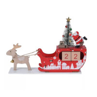 LED világítású dekorációs figura - Adventi naptár