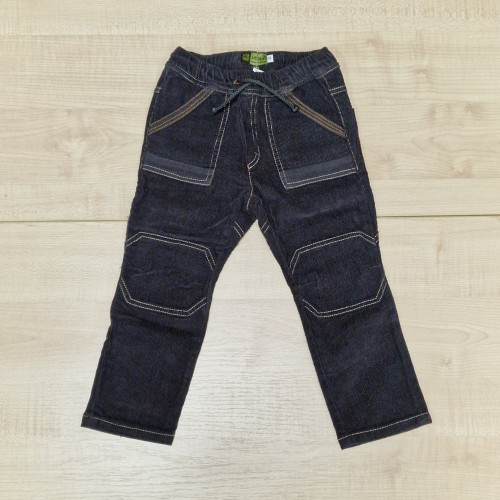 Mikka fiú bársony nadrág szürke-mustár