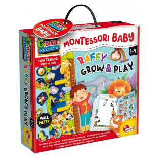 Montessori baby - zsiráf magasságmérő