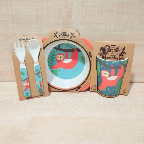 Panda banda étkészlet - lajhár