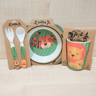 Panda banda étkészlet - tigris