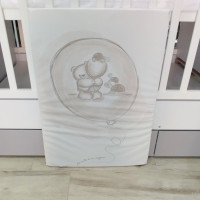 Pelenkázólap sík 50x70 - maci és barátai