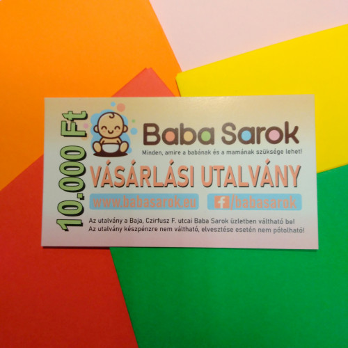 Vásárlási utalvány 10000