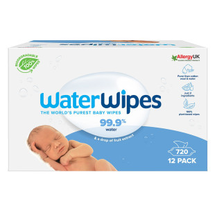 Water Wipes bio nedves törlőkendő 12x60 db