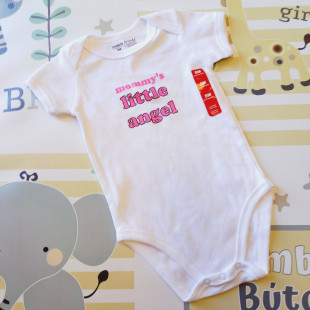 Body - fehér mommys little angel