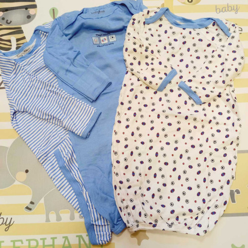 Hálózsák szett - kék 68