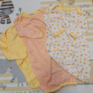 Hálózsák szett - sárga 68