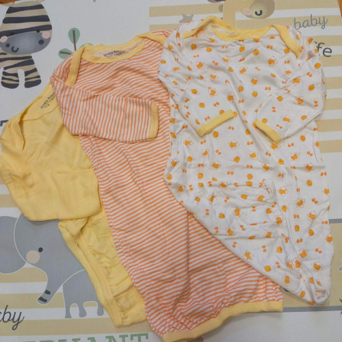 Hálózsák szett - sárga 68