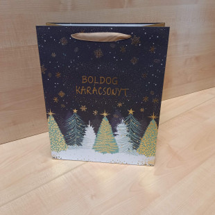 Ajándéktasak Karácsony - Boldog Karácsonyt 18 x 23