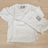 Rékli 2 db - fehér hosszú ujjú