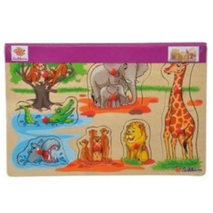 Eichhorn fa puzzle - Vadállatok