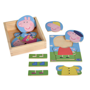 Eichhorn fa öltöztethető Peppa