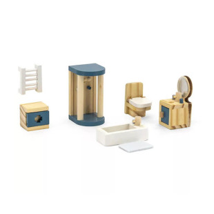 Fa bababútor - fürdőszoba