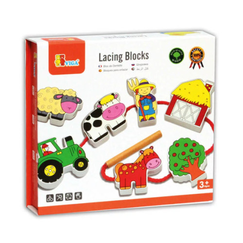 Fa fűzőcske dobozban - Farm