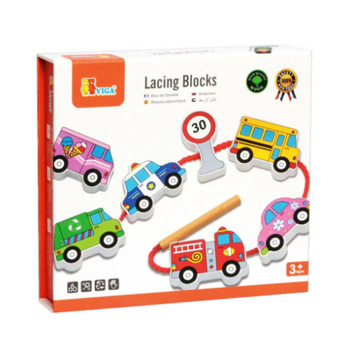 Fa fűzőcske dobozban - Járművek