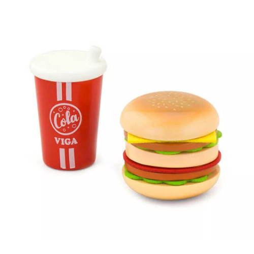 Fa hamburger és cola