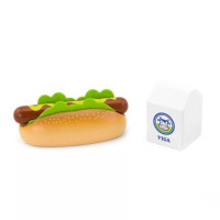 Fa hot dog és tej