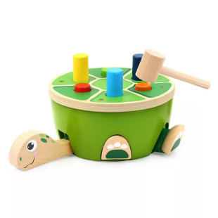 Fa kalapálós játék - Teknős