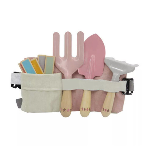 Fa kerti szerszámok övben - Rózsaszín