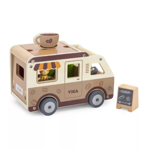 Fa kávé- és büféskocsi