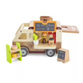 Fa kávé- és büféskocsi