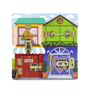 Fa készségfejlesztő - Ismerkedés a zárakkal