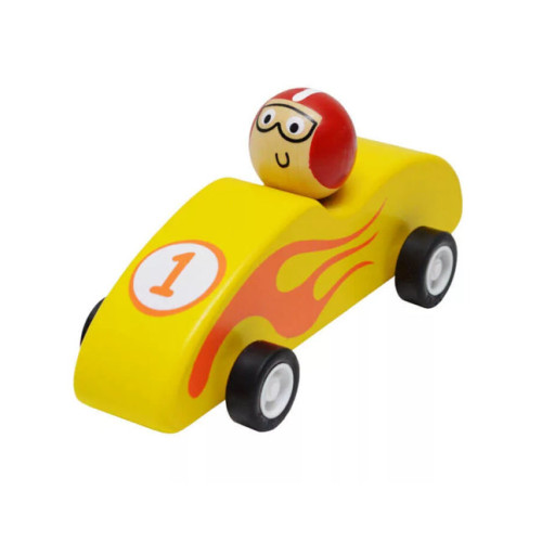 Fa mini versenyautó