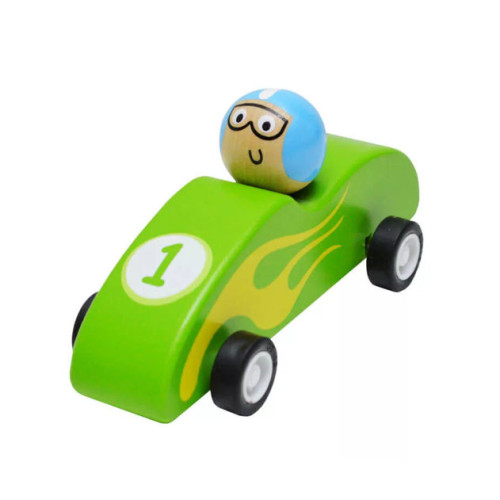 Fa mini versenyautó