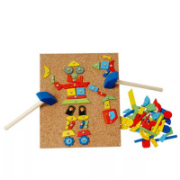 Fa mozaik szett Robot