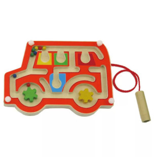 Fa mágneses golyóvezető - Busz