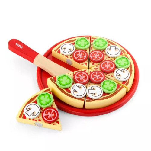 Fa pizza kiegészítőkkel