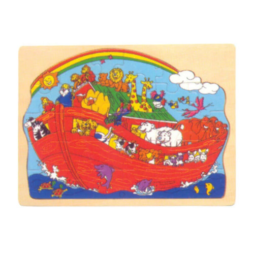 Fa puzzle - Noé bárkája