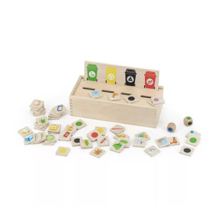 Fa szelektív hulladékgyűjtő