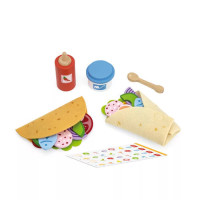 Fa taco készlet