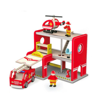 Fa tűzoltóság kiegészítőkkel