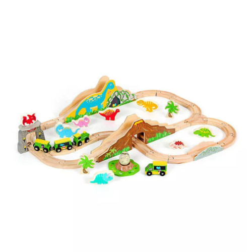 Fa vonatkészlet - dínók