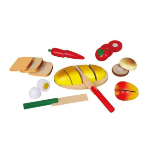 Fa vágható étel szett