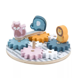 Fa állatok fogaskeréken