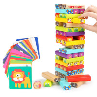 Jenga toronyépítő - állatok