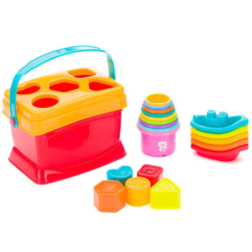 Fillikid játékdoboz - 19 db-os