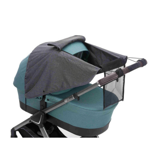 Fillikid kiegészítő naptető babakocsira - szürke melange