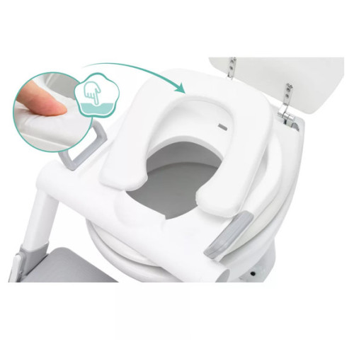 Fillikid lépcsős wc-szűkítő szürke-fehér