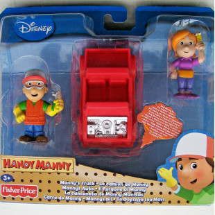 Fisher Price Handy Manny autó