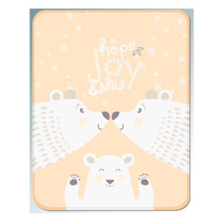 Gamberritos pihe-puha takaró - Bézs 110x140