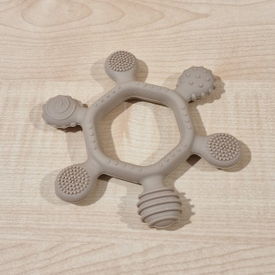 Gamberritos szilikon rágóka - Barna