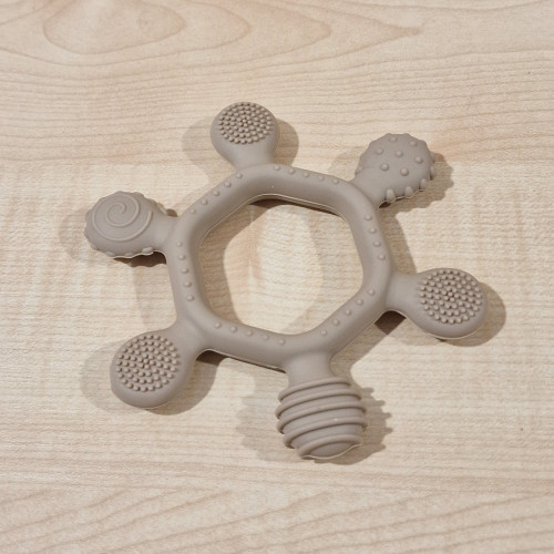 Gamberritos szilikon rágóka - Barna