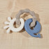 Gamberritos szilikon rágóka - Kék tengeri
