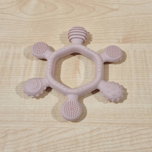 Gamberritos szilikon rágóka - Rózsaszín