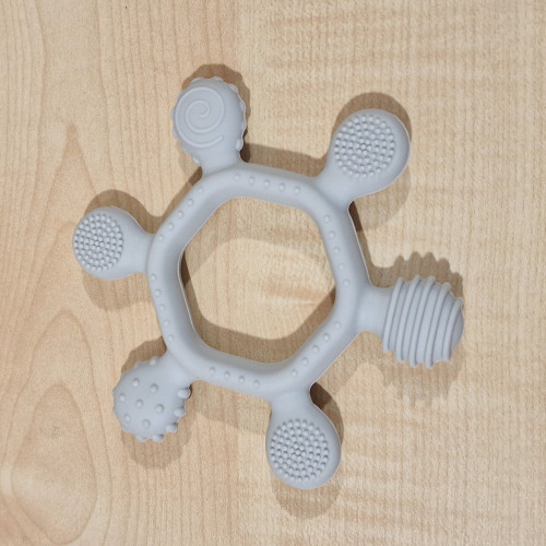 Gamberritos szilikon rágóka - Szürke